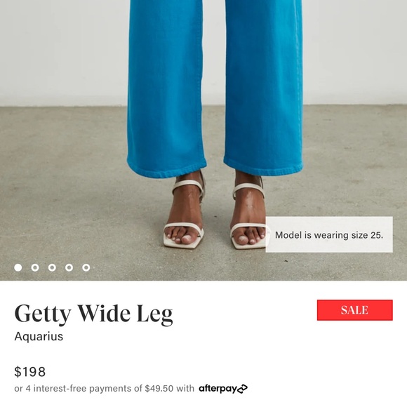 Rails Getty Pants in Aquarius size 28 - Picture 2 of 7